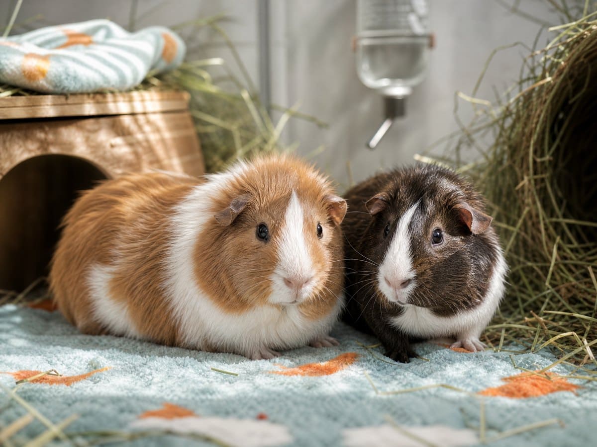 Hazel & Ivy, Guinea Pig